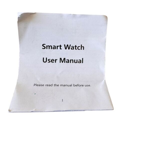 Unisex Black Smart Watch with Charger # 2483 main image 6